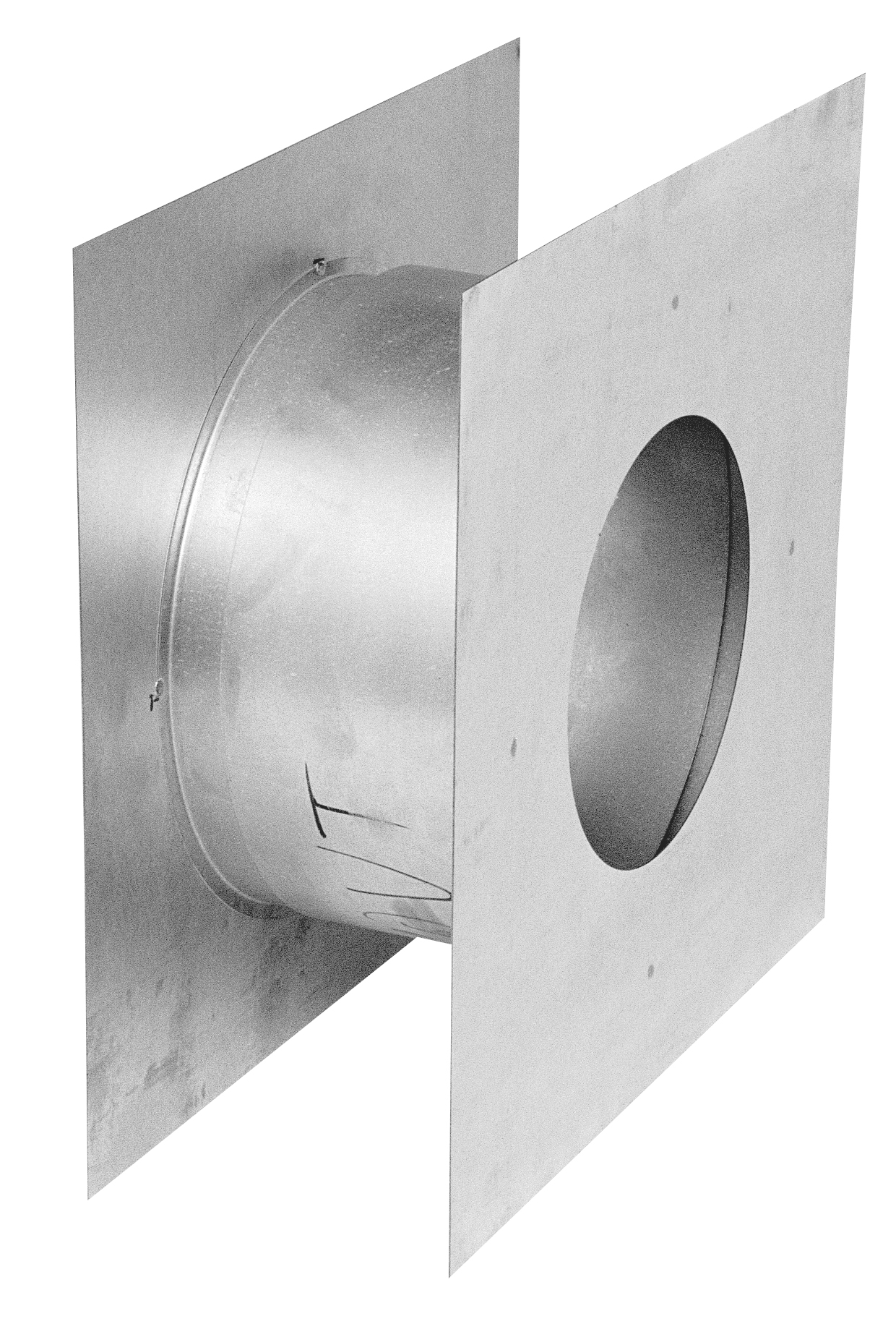 METAL-FAB® Corr/Guard® 3CGSWWPK Single Wall - Wall Penetration, 3 in Dia