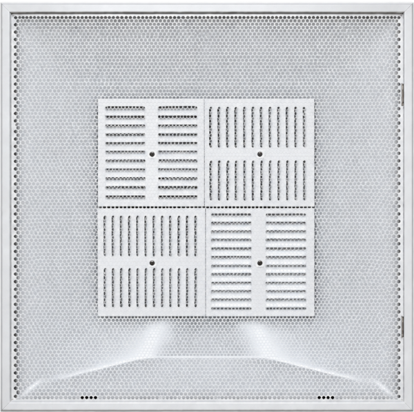 LCPR Light_Commercial T-Bar Perforated Return Fixed Collar