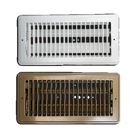 Stamped Floor Register